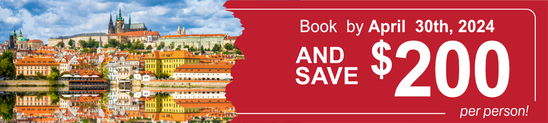 Book early, save $200