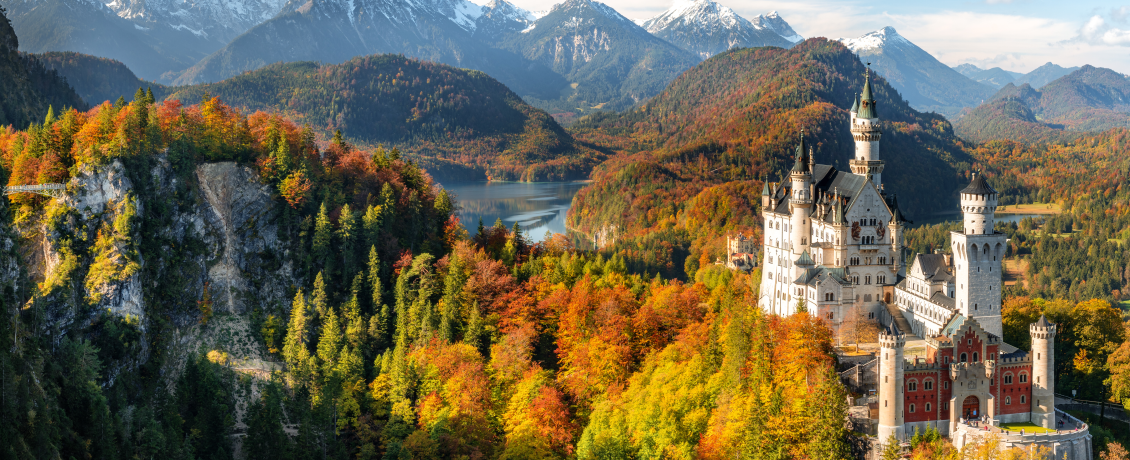 Neuschwanstein Castle is a captivating masterpiece that seems straight out of a storybook