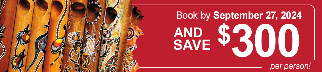Book Early and Save