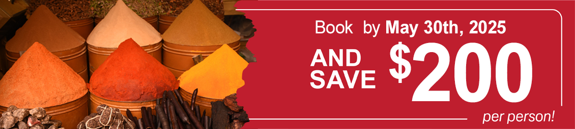 Book Early & Save