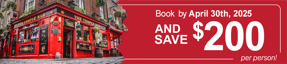 Book Early & Save