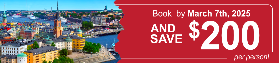 Book early, save $200