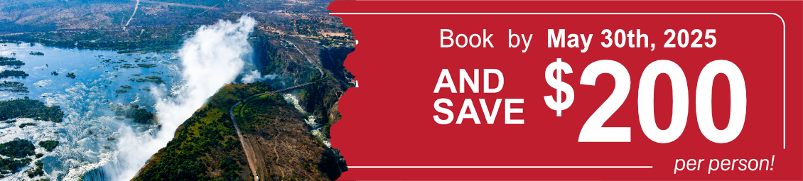 Book early, save $200