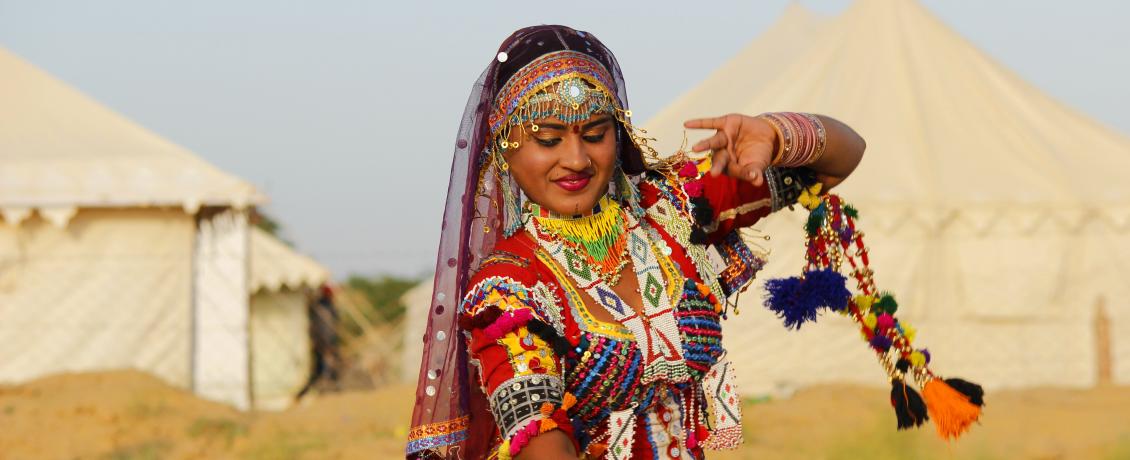 Kalbeliya Folk Dancer