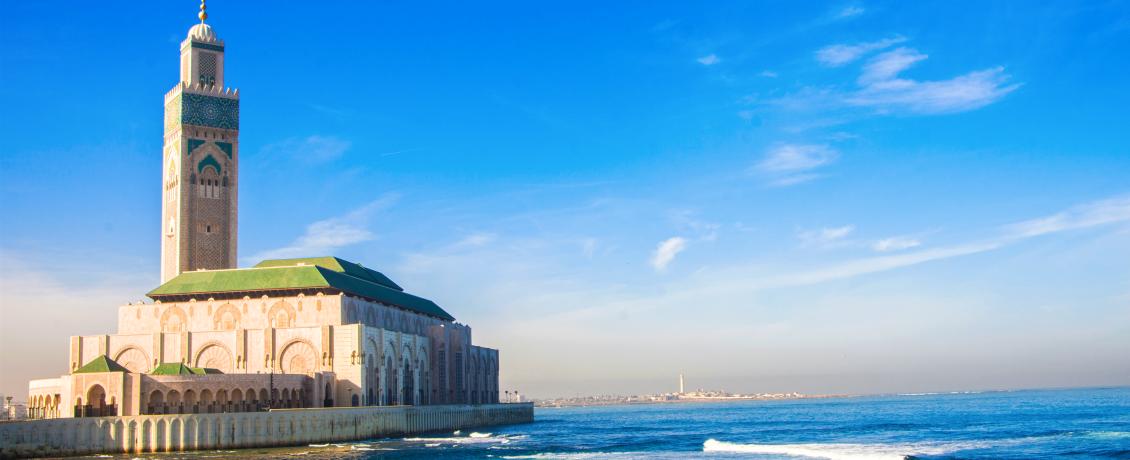 Casablanca's iconic Hassan II Mosque