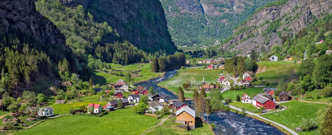 Embark on a scenic ride aboard the iconic Flam Railway