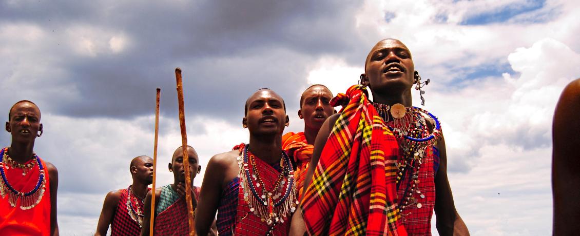 Maasai tribe in East Africa