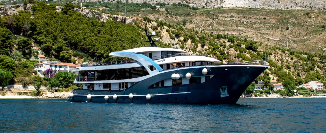 Jump aboard the ms Adriatic Blue, image courtesy of Adriatic DMC 