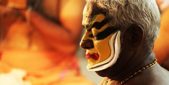 Kathakali dance performance